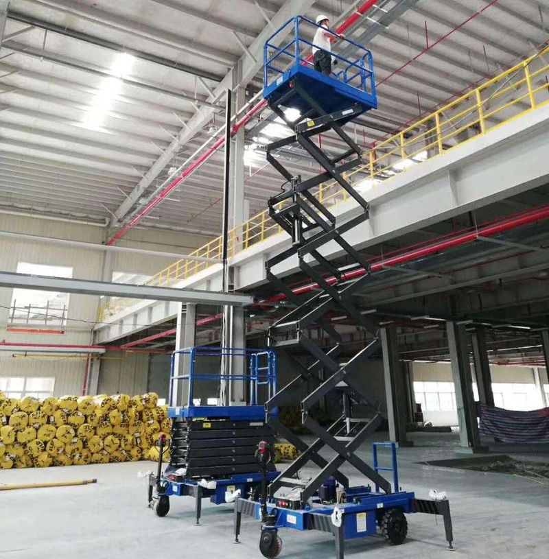菏泽助力行走剪叉式高空作业平台